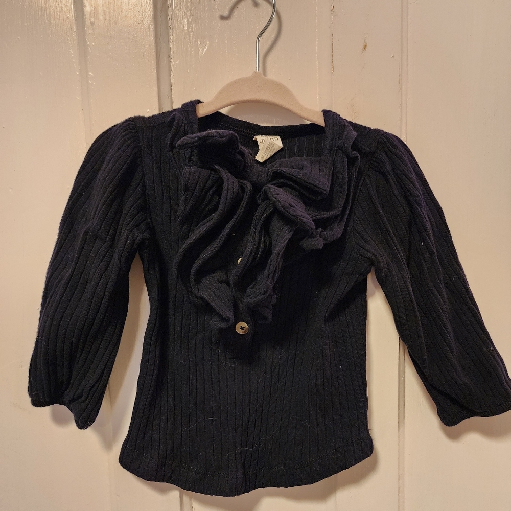 Sold Kate Quinn Dark Alice Ruffle blouse